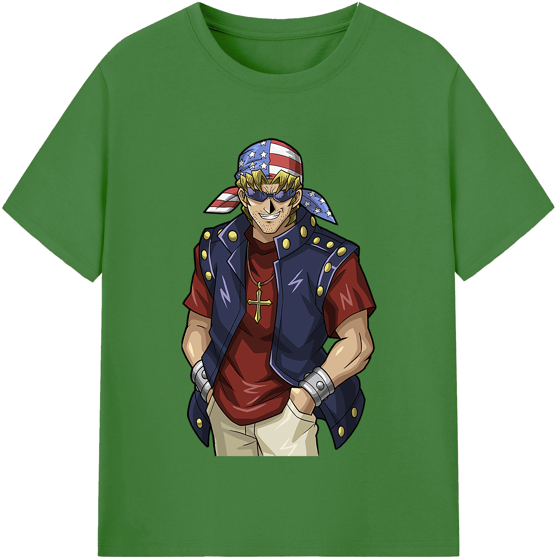 （画像用） 遊☆戯☆王 Yu-Gi-Oh! レディースカジュアルプリントTシャツ（綿100％）